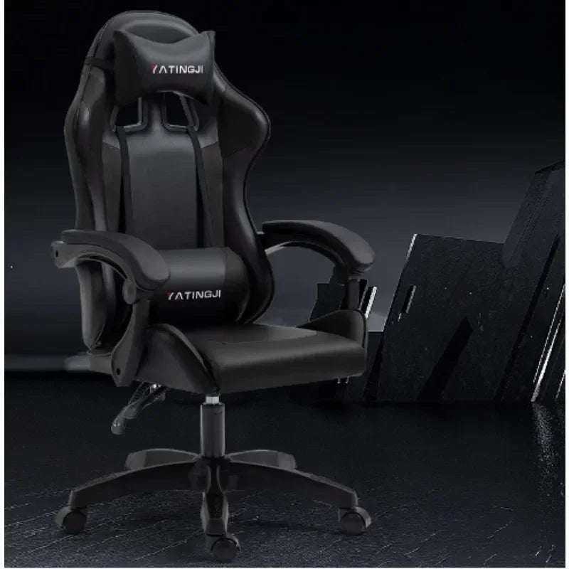 Gaming Chair Office Chair Ergonomic Computer Office Computer Desk Chair Comfortable Adjustable Lift Swivel Anchor Racing Chair