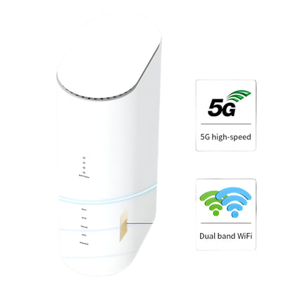 Unlocked 5G Indoor CPE Router with SIM Card Slot – WiFi 6 Wireless Modem