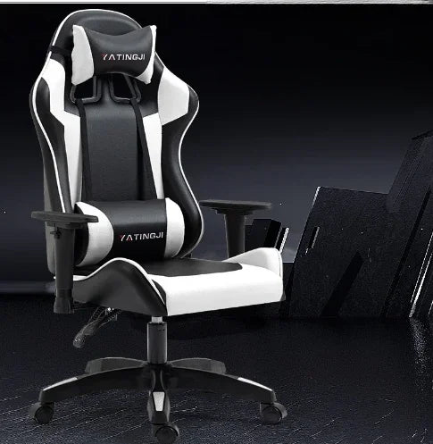 Gaming Chair Office Chair Ergonomic Computer Office Computer Desk Chair Comfortable Adjustable Lift Swivel Anchor Racing Chair