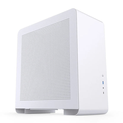 JONSBO U4 Pro MESH ATX Case Black/White All Aluminum Small Desktop Computer Chassis For 240 Water Cooler 280-330mm Graphics Card