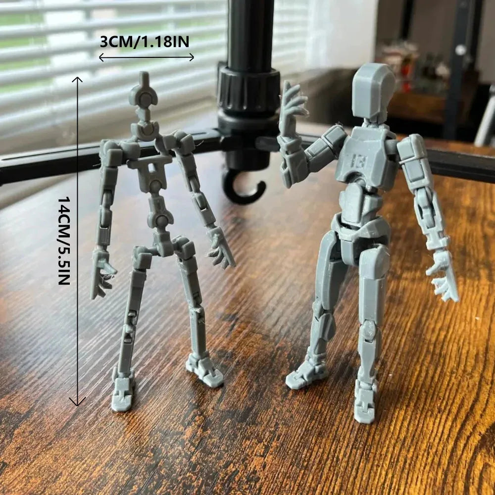 Shapeshift 2.0 Multi-Jointed 3D-Printed Action Figure – Perfect for Kids, Adults, and Family Fun