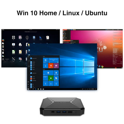 CHUWI HeroBox Intel Celeron N100 Mini PC Up To 2.7GHz Mini PCs 8GB RAM 256GB SSD Windows 11 Mini Desktop Computer