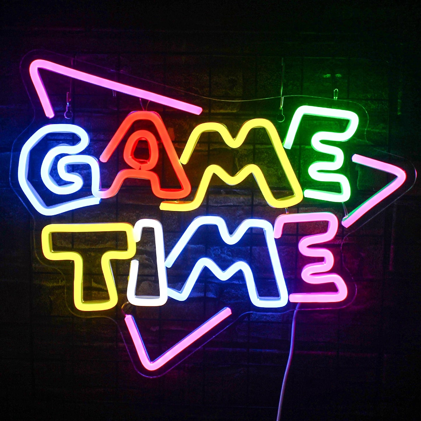 Game Room Neon Sign LED Wall Decor USB Powered  Acrylic For Gaming Lighting Bedroom Bedside Wall Decor Gamer Party Birthday Gift