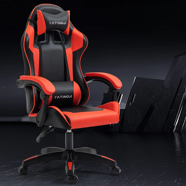 Gaming Chair Office Chair Ergonomic Computer Office Computer Desk Chair Comfortable Adjustable Lift Swivel Anchor Racing Chair