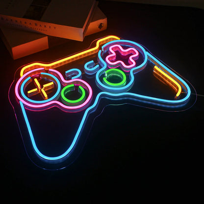 Game Room Neon Sign LED Wall Decor USB Powered  Acrylic For Gaming Lighting Bedroom Bedside Wall Decor Gamer Party Birthday Gift