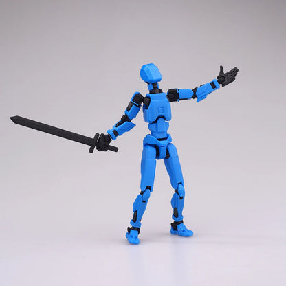 Shapeshift 2.0 Multi-Jointed 3D-Printed Action Figure – Perfect for Kids, Adults, and Family Fun