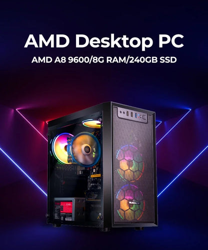 AOTESIER Customizable Gaming & Workstation Desktop – Intel & AMD Options, High-Performance Build