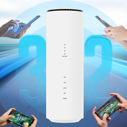 Unlocked 5G Indoor CPE Router with SIM Card Slot – WiFi 6 Wireless Modem