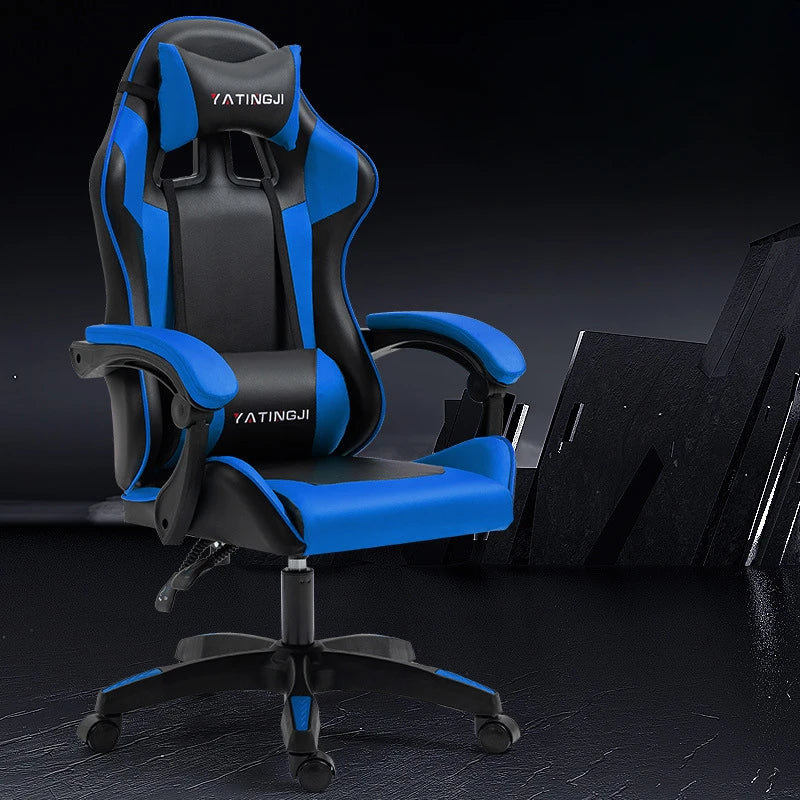 Gaming Chair Office Chair Ergonomic Computer Office Computer Desk Chair Comfortable Adjustable Lift Swivel Anchor Racing Chair