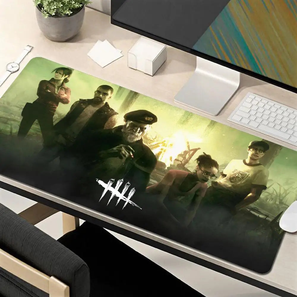 Gaming Mouse Pad for Computer Gamer XXL Dead By Daylight Mousepad Desk Mat Rubber Anti-slip Laptop Soft Mice Pad ?