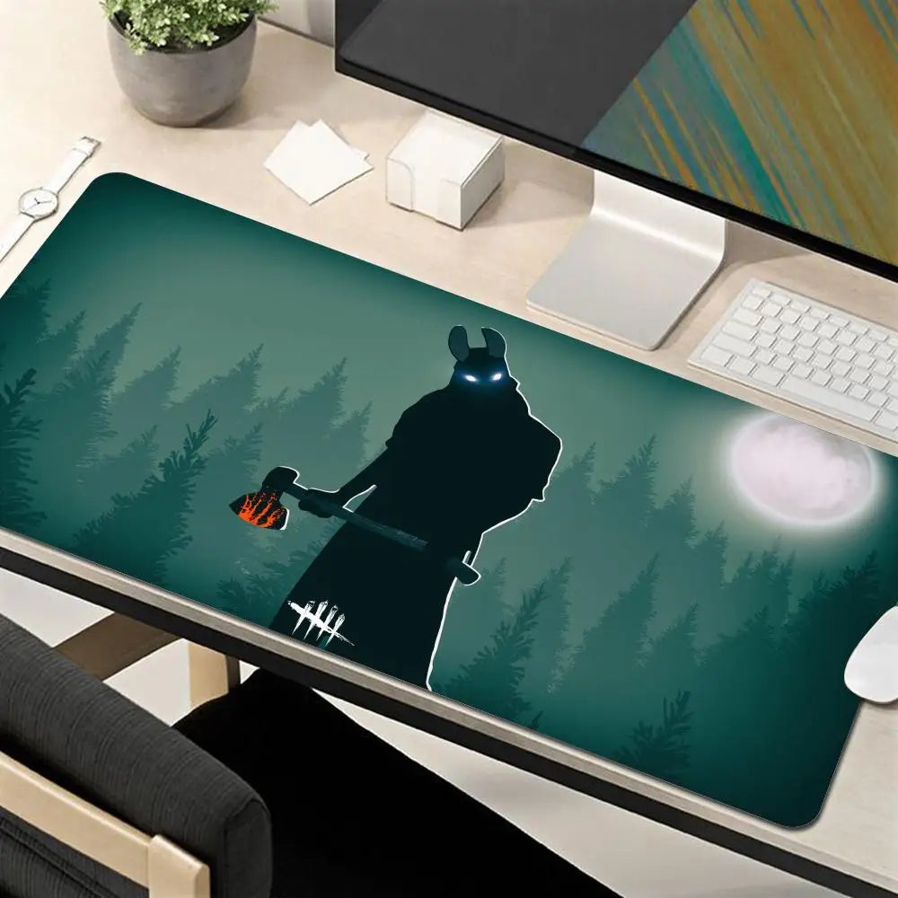 Gaming Mouse Pad for Computer Gamer XXL Dead By Daylight Mousepad Desk Mat Rubber Anti-slip Laptop Soft Mice Pad ?