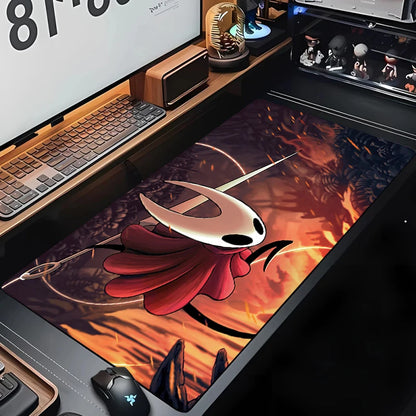 Hollow Knights Desktop Accessories Big Mousepad Xxl Desktop Protector Mat Gaming Gamer Office Anime Mause Pads Pc Large Carpet
