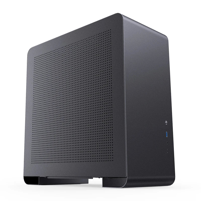 JONSBO U4 Pro MESH ATX Case Black/White All Aluminum Small Desktop Computer Chassis For 240 Water Cooler 280-330mm Graphics Card