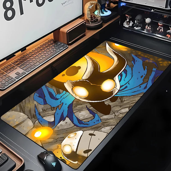 Hollow Knights Desktop Accessories Big Mousepad Xxl Desktop Protector Mat Gaming Gamer Office Anime Mause Pads Pc Large Carpet