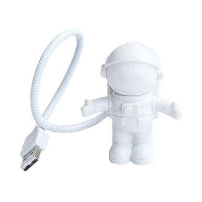 USB Night Light LED Astronaut Nightlight Reading Table Desk Space Decoration Lamp for Home Bedroom Computer Laptop Lighting