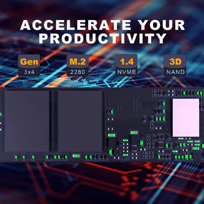 Bestoss NVMe M.2 SSD – 256GB/1TB, PCIe 3.0 x4, High-Speed Internal SSD for Laptops & Gaming PCs