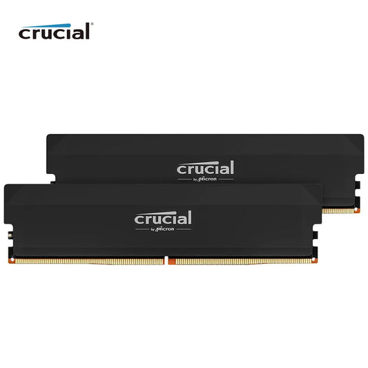 Crucial Pro 32GB DDR5 RAM (2x16GB) – 6000MHz CL36, Intel XMP 3.0 & AMD EXPO, Overclocking Gaming Memory