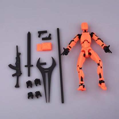 Shapeshift 2.0 Multi-Jointed 3D-Printed Action Figure – Perfect for Kids, Adults, and Family Fun