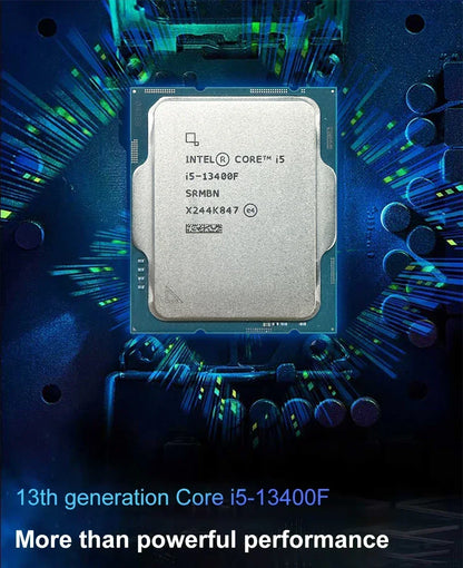 Intel Core i5-13400F Processor – 10 Cores, 20 Threads, LGA 1700, 4.6GHz Max Boost (No Cooler)