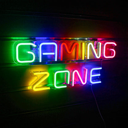 Game Room Neon Sign LED Wall Decor USB Powered  Acrylic For Gaming Lighting Bedroom Bedside Wall Decor Gamer Party Birthday Gift