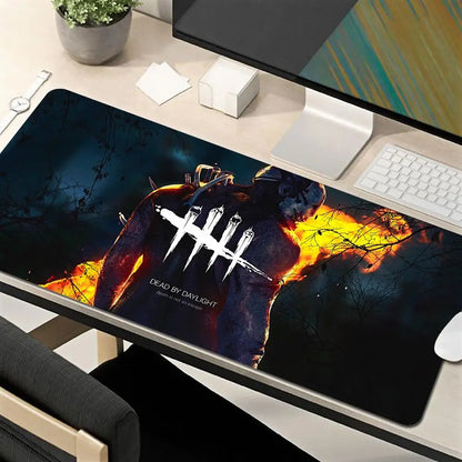 Gaming Mouse Pad for Computer Gamer XXL Dead By Daylight Mousepad Desk Mat Rubber Anti-slip Laptop Soft Mice Pad ?