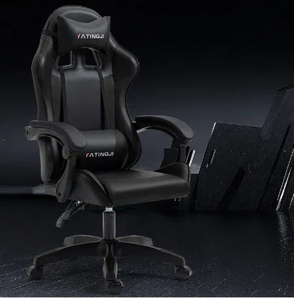 Gaming Chair Office Chair Ergonomic Computer Office Computer Desk Chair Comfortable Adjustable Lift Swivel Anchor Racing Chair