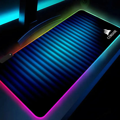 Corsair Mouse Pad XXL RGB Gaming Mouse Pad HD Gamer Accessories Large LED Light MousePads PC Carpet With Backlit