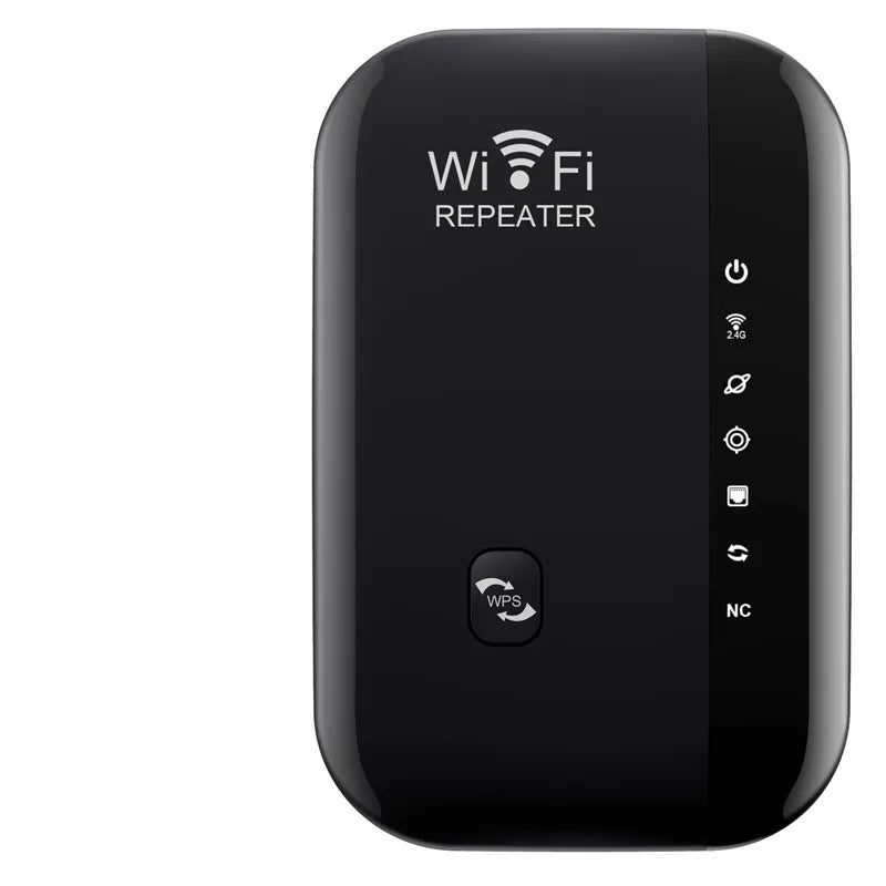 300Mbps Wireless WiFi Repeater & Signal Booster – 2.4GHz Range Extender