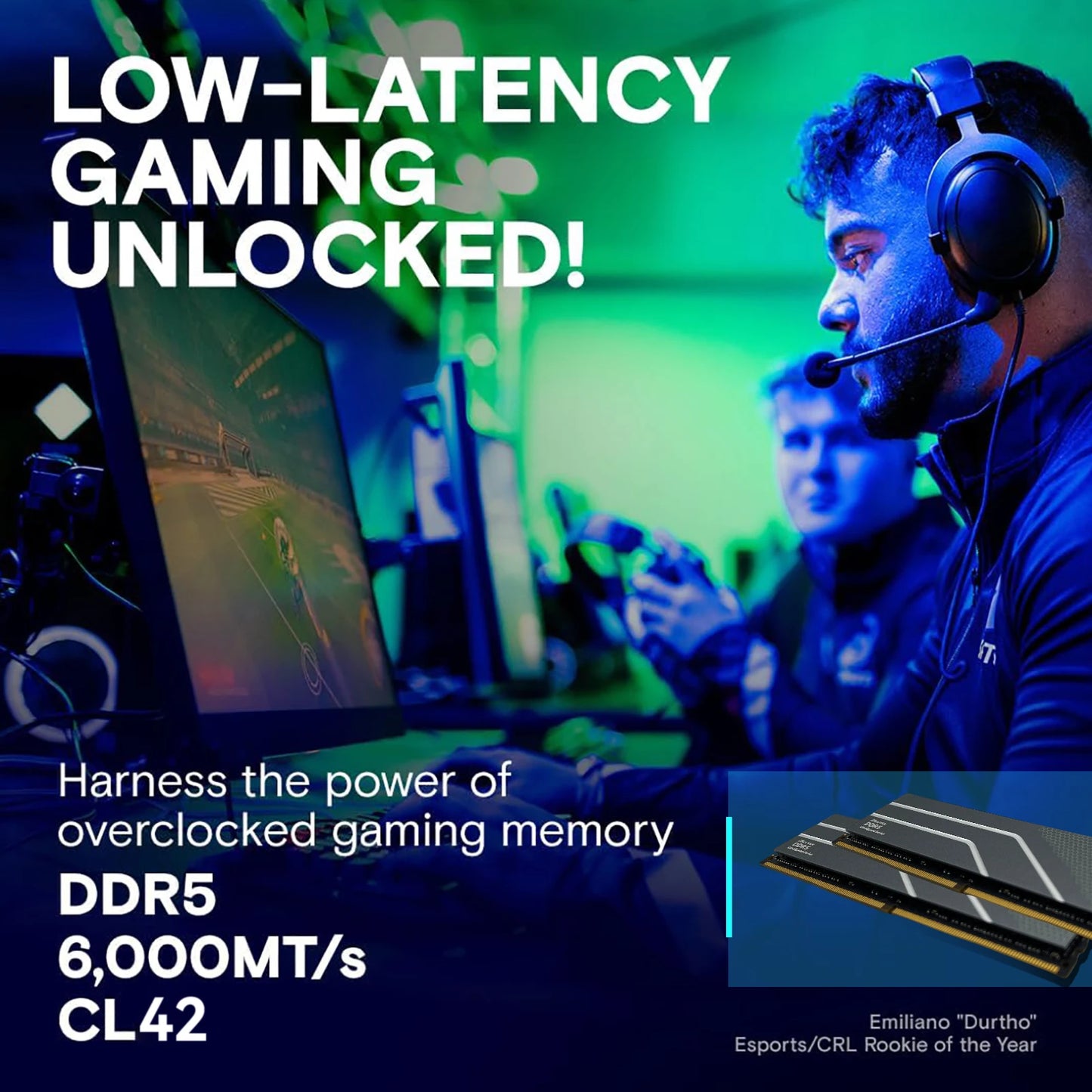 Reletech 32GB DDR5 RAM (2x16GB) – 6000MHz CL42, Intel XMP & AMD EXPO, Overclocking Gaming Memory