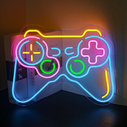 Game Room Neon Sign LED Wall Decor USB Powered  Acrylic For Gaming Lighting Bedroom Bedside Wall Decor Gamer Party Birthday Gift