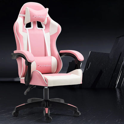 Gaming Chair Office Chair Ergonomic Computer Office Computer Desk Chair Comfortable Adjustable Lift Swivel Anchor Racing Chair