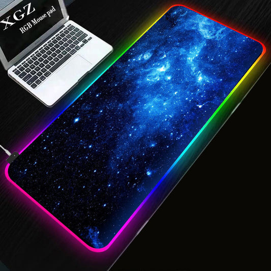 Starry Sky RGB Oversized Luminous Mouse Pad Anti-Slip