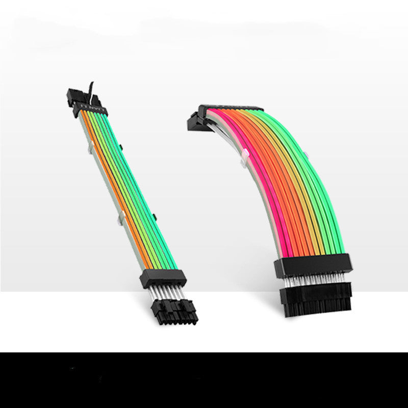 Neon Line 2nd Generation Luminous Extension Cable ARGB Neon Graphics Card 8pin24 Motherboard