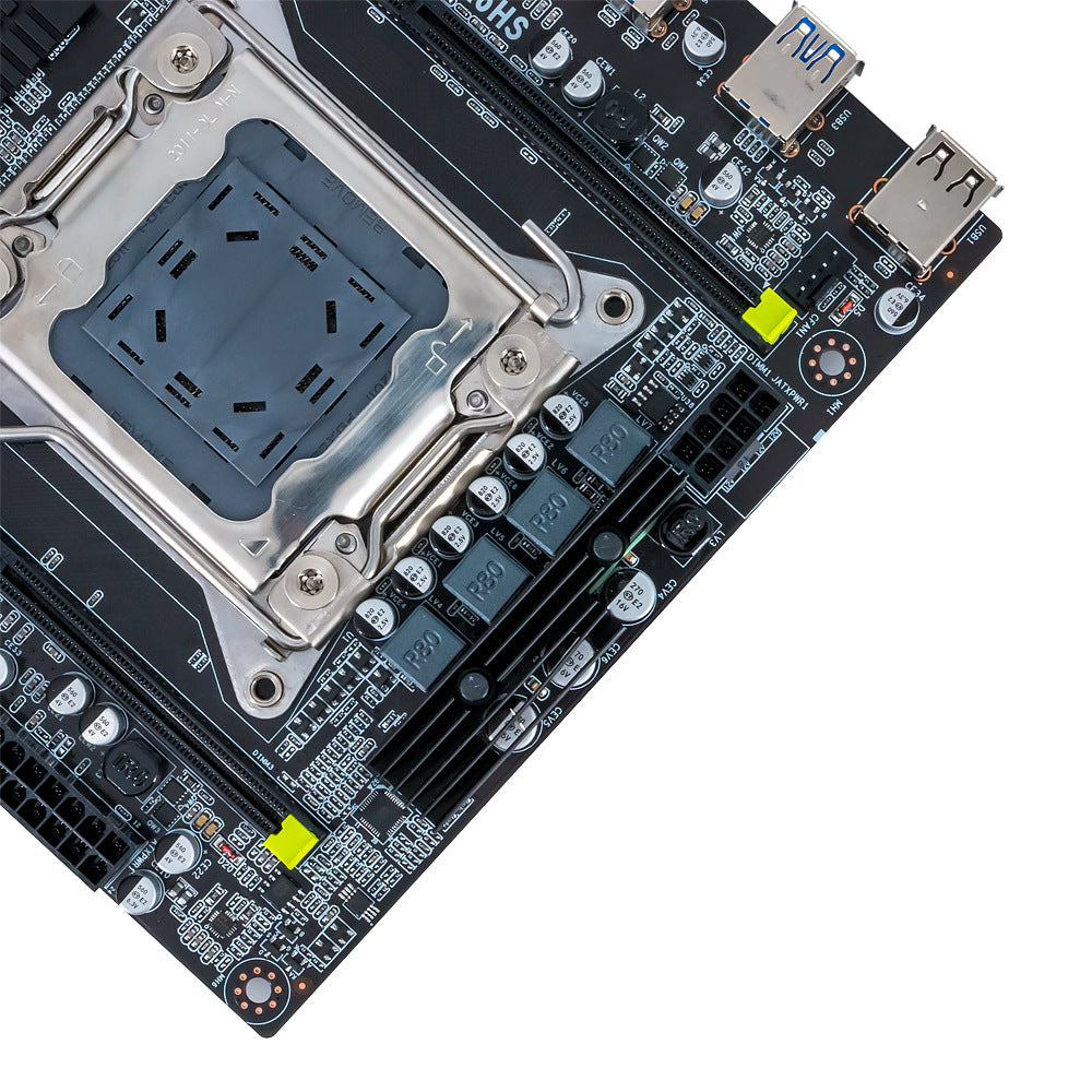 The New X99-S Real Chip Computer Motherboard Pin Dual-channel D4 Memory Compatible